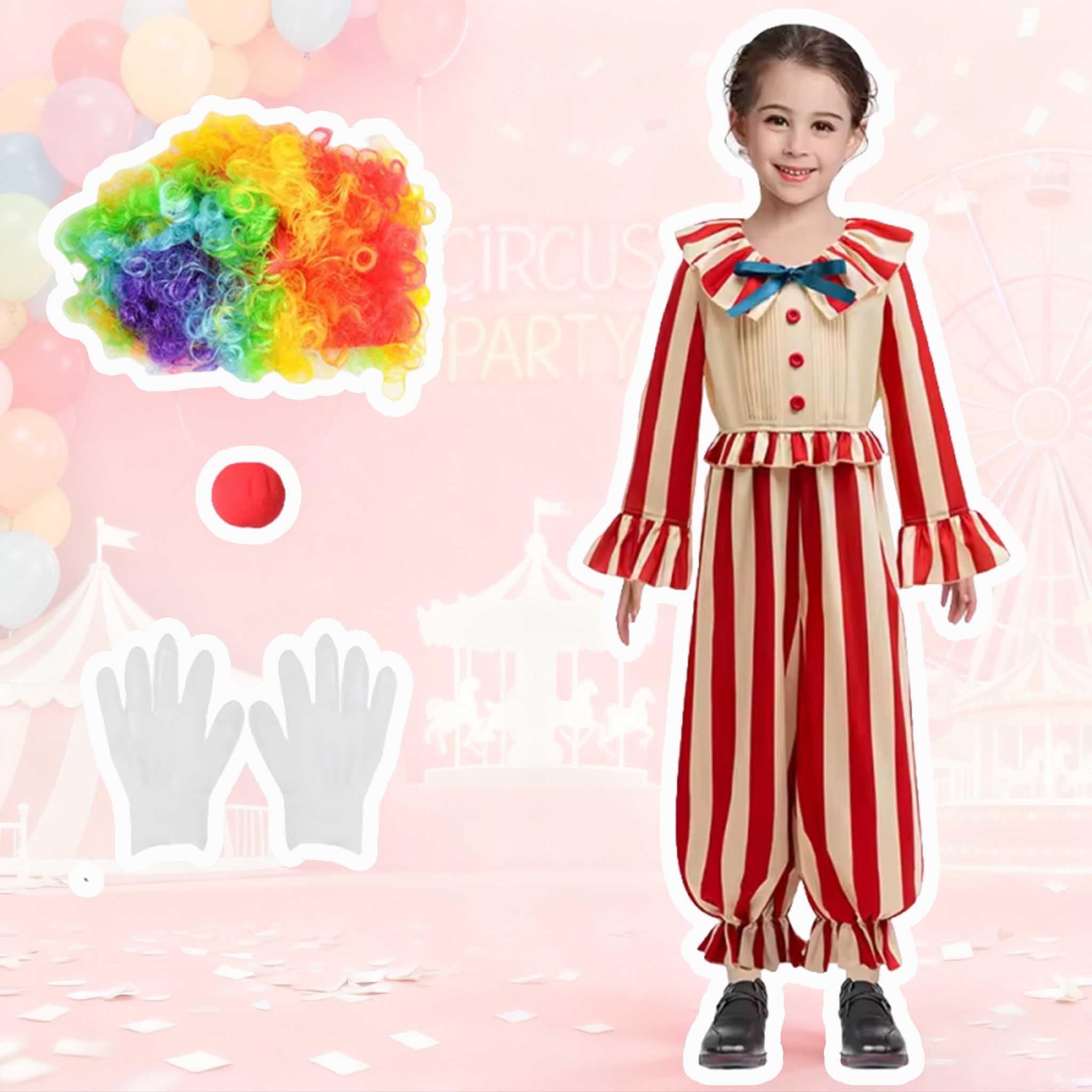 Baby Clothing Usa - Trajes de payaso de Halloween para