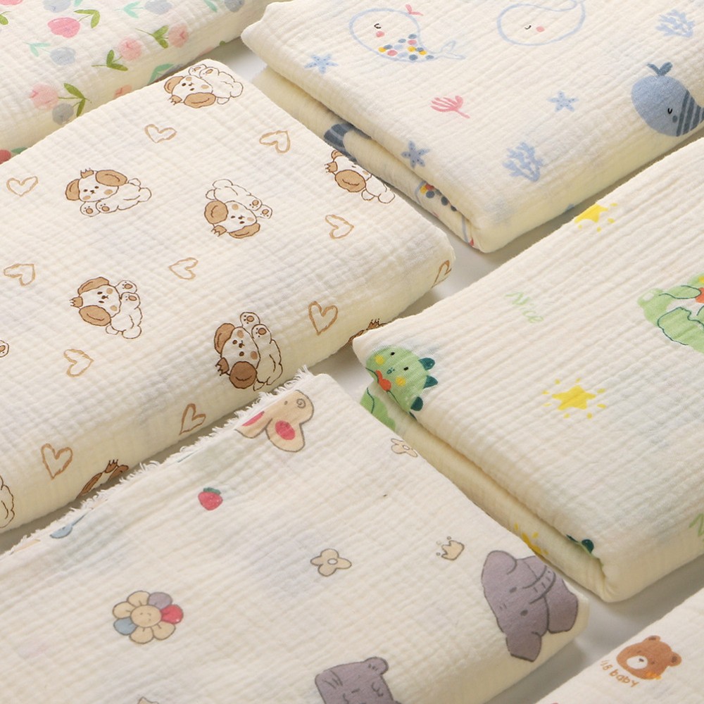 Tela de crepé estampada con mo - Baby Clothing Usa reseña y precio